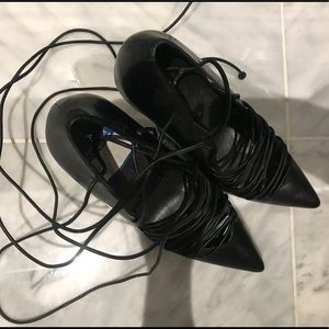 Aldo lace up heels